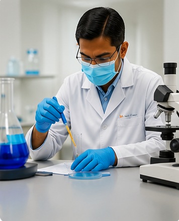 Kazi Farms poultry laboratory