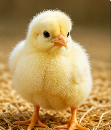 Day old chicks at Kazi Farms